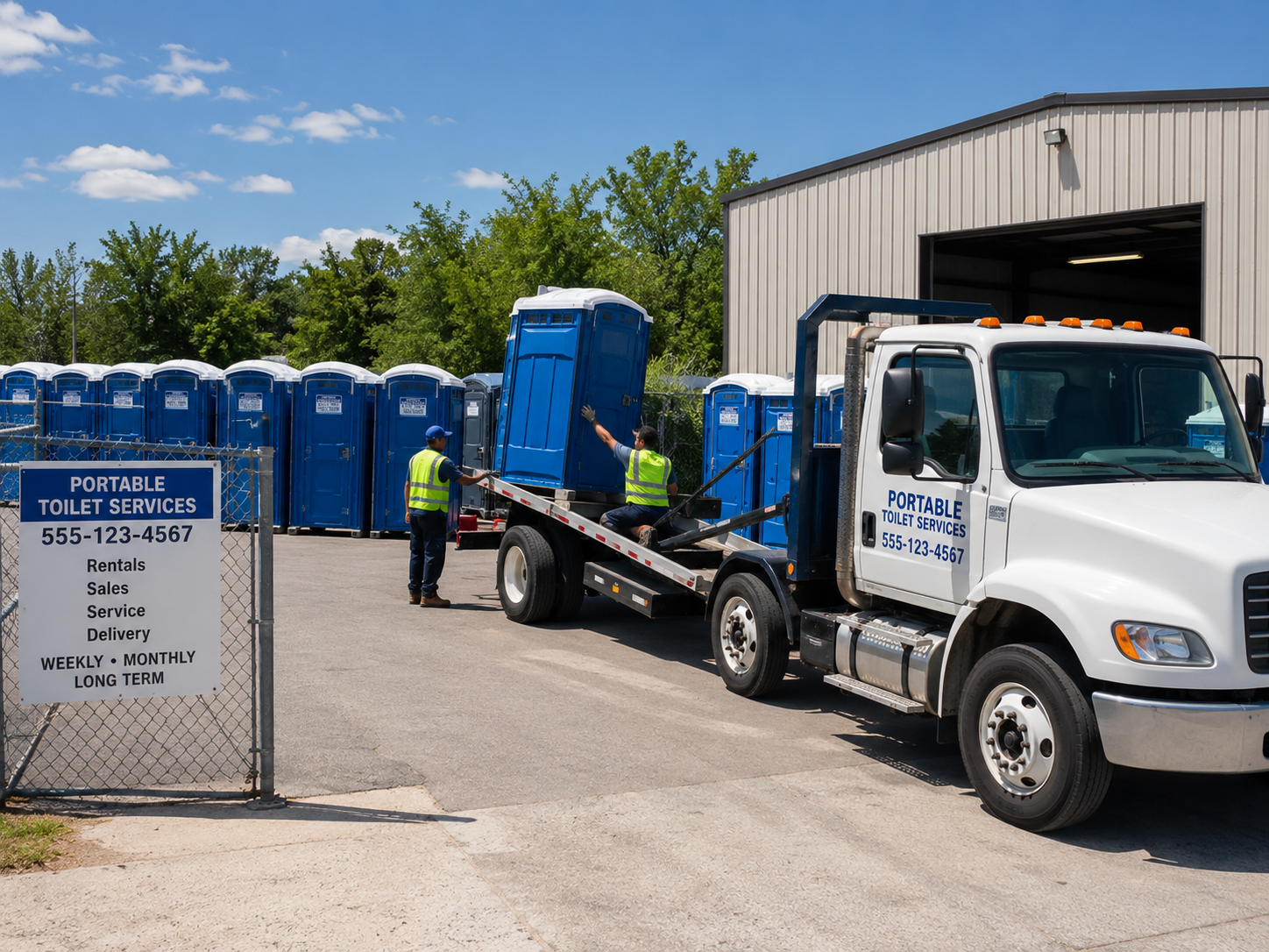 Portable Toilet Rental Business